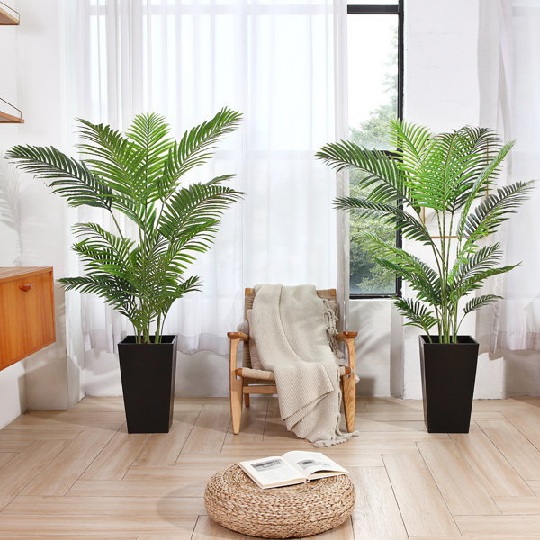 2artificialpalmtrees Wayfair